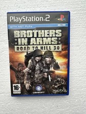 Sony Playstation 2, FRATELLI in ARMS ROAD TO HILL 30 TESTATA PS2 completa