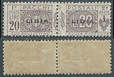 1912-14 LIBIA PACCHI POSTALI