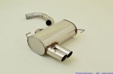 Scarico sportivo fms acciaio - fms,