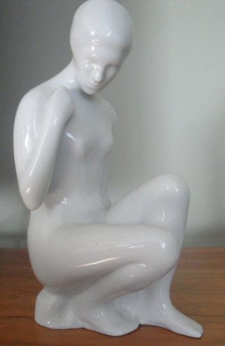 Figurina porcellana royal - porcellana, dux