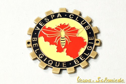Targa metallo vespa - vespa, "vespa
