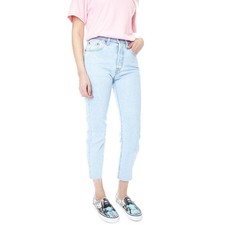 501 crop samba goal denim - crop,