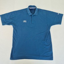 Polo UMBRO grande blu uomo
