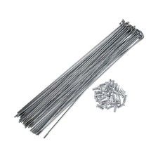 36pz 14G J Piega Bici Acciaio Raggi 8.39" Ciclo Raggi con Ugelli