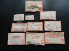 Trapano perno tornio orologiaio 10 confezioni