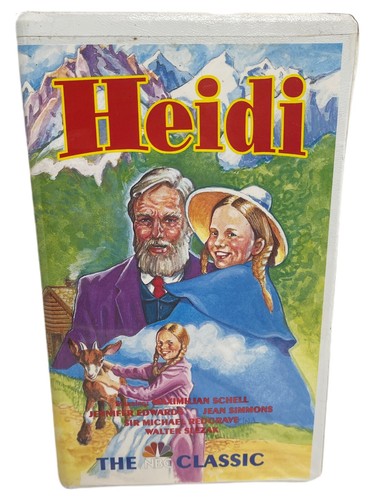 Heidi vhs vcr video tape - heidi, used