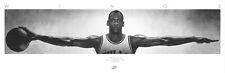 Michael Jordan Wings Poster Chicago Bulls Nike NBA Basket Arredamento Moderno