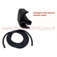 GUARNIZIONE MODIFICATA CONTORNO PORTA DX o SX FIAT 500 N D MONTAGGIO MIGLIORATO