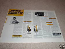 Carver TFM-45,TFM-15 2 pagine