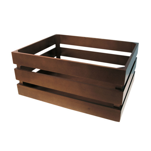 Cassetta legno marrone bici - legno,