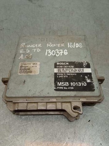 0281001676 centralina motore