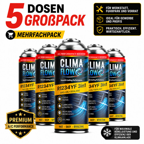Clima flow r1234yf 3in1 - clima, 5x