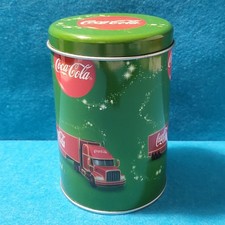 ⭐ Scatola Originale Coca-Cola di Natale con Camion - Contenitore Pubblicitario 