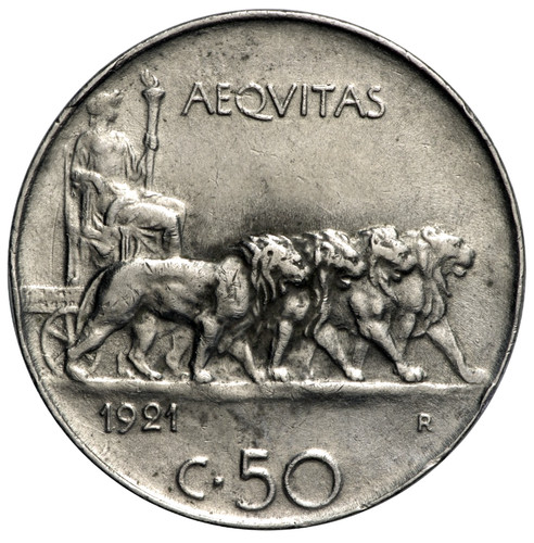 Italia centesimi 1921 - centesimi,
