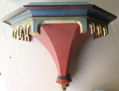 Mensola legno policromo - 21,
