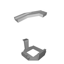 Supporto Striscia LED per