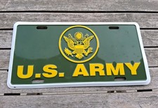 Targa auto vintage americana