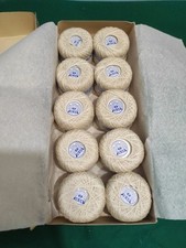 10 Gomitoli Filo Cotone Perlé Uncinetto 