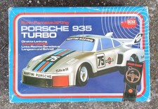 Macchinina radiocomandata Porsche 935 anni '80 vintage FUNZIONANTE
