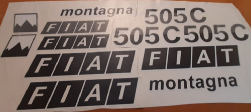 Kit adesivi decalcomanie - decalcomanie, fiat