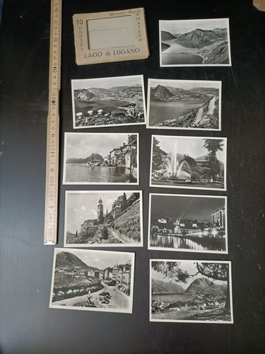 Foto vintage lago lugano - 9, di