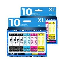 20 CARTUCCE T1285 PER EPSON STYLUS SX125 SX130 SX230 SX235W SX420W SX425W SX430W
