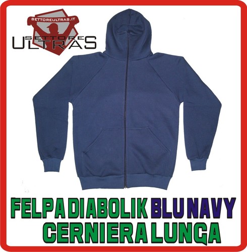 Diabolik felpa cappuccio ninja - diabolik,