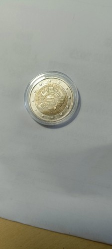 Moneta euro anniversario - moneta,