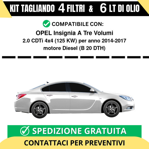 Tagliando per opel - per, a
