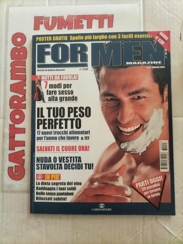 For men magazine - for, n.3
