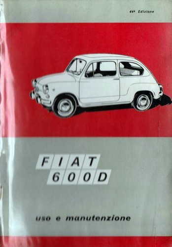 Fiat 600 fanalona 1968 - fiat,