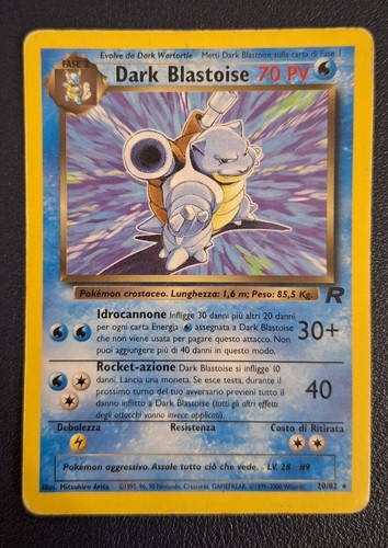 Carta pokemon dark - carta,