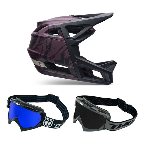 Fox casco mtb combo profframe - fox,