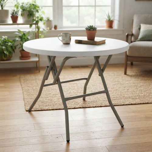 Foldable round dining - foldable,