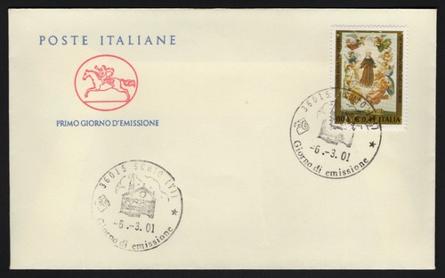 Fdc italia 2001 - italia,
