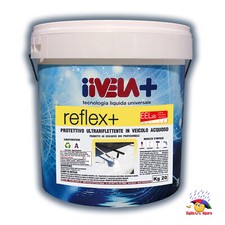 PITTURA RIFLETTENTE FOTOVOLTAICO TETTO TERMICA DA 20KG CERTIFICATA EELAB SRI 105