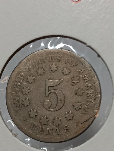 1868 shield nichel - shield,