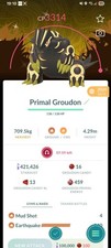 Groudon pokemon lucido con - groudon,