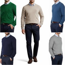 Maglione da Uomo Invernale Pullover Girocollo Maglia Elegante Maglioncino m l xl