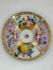 Meissen Porcelain Blue Crossed