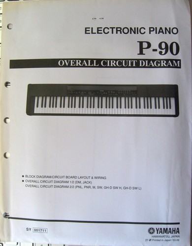 Yamaha pianoforte - yamaha, p-90