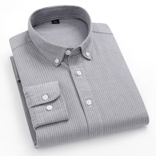 Camicie uomo Oxford cotone