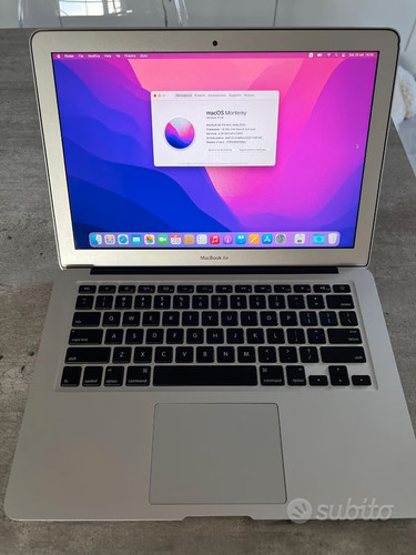 Macbook air pollici - pollici,