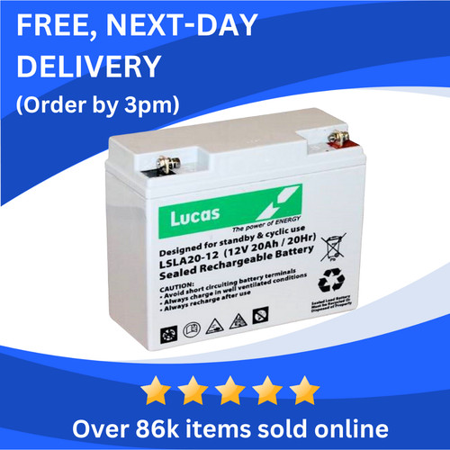 Lucas 12v 20ah sostituisce - 12v,
