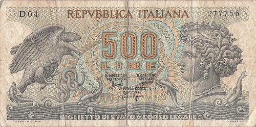 Italy 500 lire 20 6 - ,