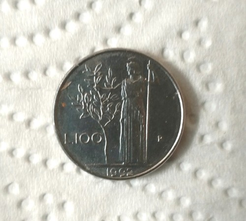 Moneta 100 lire piccole - lire,