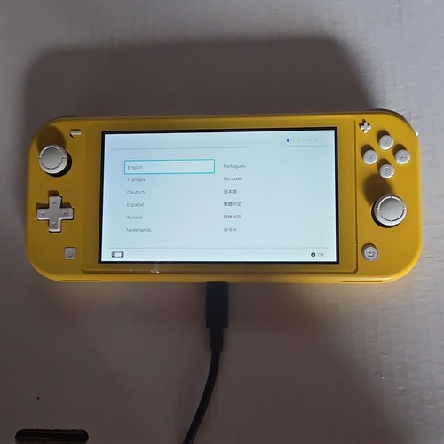 Nintendo switch lite - lite, giallo