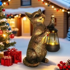 Statua Gatto Solare Giardino