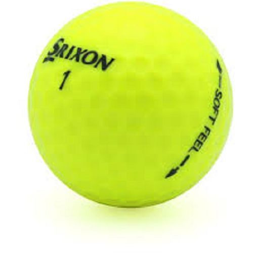 Srixon soft feel yellow near - soft,