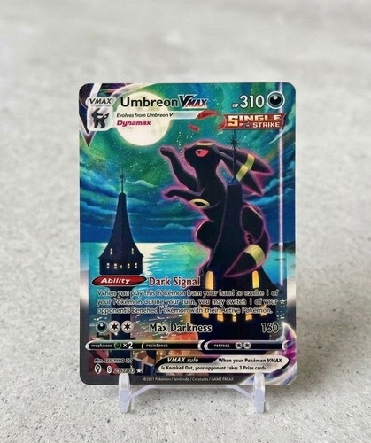 Umbreon vmax pokemon metal - umbreon,